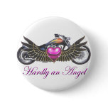 hardly and angel pinback buttons