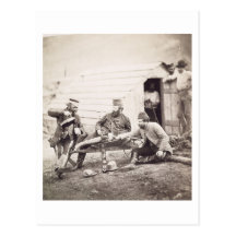 Hardships in the Camp (Colonel Lowe and Captains B Post Cards