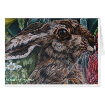 hare today gone tomorrow card