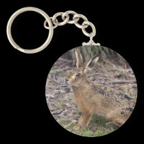 Hare Today, Gone Tomorrow Keyring keychains