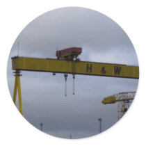 harland & Woolfe Cranes Stickers