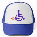 Harldy Handicapped funny hats