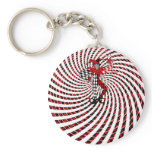 Harlequin Dizzy Keychain