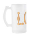 Harlequin Gold LOVE mugs