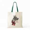 Harlequin Great Dane Christmas Gifts bags