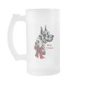 Harlequin Great Dane Christmas Gifts mugs
