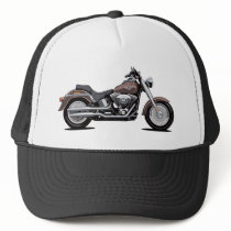 Harley Davidson Fat Boy Mesh Hats