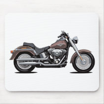 Harley Davidson Fat Boy Mouse Pad