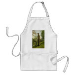 Harlow's Wooden Man Marquette, Michigan aprons