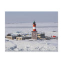 Harmaja Lighthouse Helsinki Finland Postcard