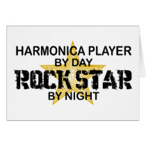 Harmonica Rock Star by Night