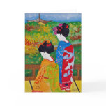 Harmony Geisha Greeting Card
