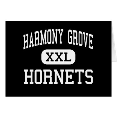Harmony Grove - Hornets - High - Camden Arkansas Greeting Cards by customteamsportswear