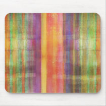 Harmony Stripes Colours Abstract Art Mousepad