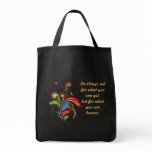 Harmony Swirl Affirmation Canvas Bag