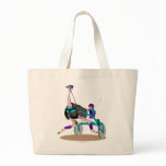 Harness Racing Ostrich Canvas Bag