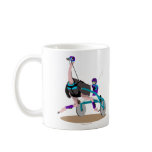 Harness Racing Ostrich Coffee Mugs