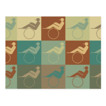 Harness Racing Pop Art Postcard