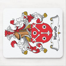 Harold Family Crest Mousepads