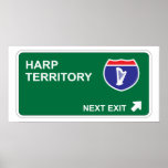 Harp Next Exit Posters