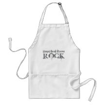 Harpsichord Players Rock Apron