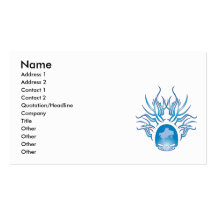Harpsichord Skull Business Card Templates
