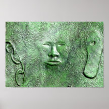 Harriet Tubman in Bronze Canvas Print