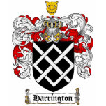 HARRINGTON FAMILY CREST -  HARRINGTON COAT OF ARMS t-shirts
