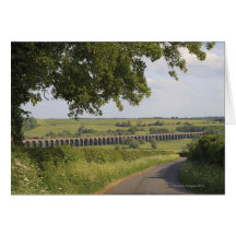 Harringworth Viaduct, Rutland.  Also known as Greeting Cards