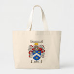HARRIS FAMILY CREST -  HARRIS COAT OF ARMS TOTE BAG
