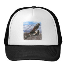 Harris Hawk- pastel Trucker Hat