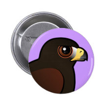Harris Hawk Pinback Button