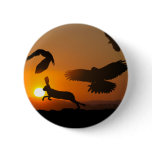 Harris Hawks Hunting buttons