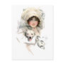 Harrison Fisher Girl  and Her Dog Postcards