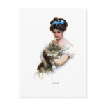 Harrison Fisher Girl - Beauties Post Card