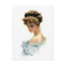 Harrison Fisher Girl  in Blue Postcards