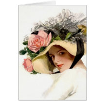 Harrison Fisher "June" Greetings Card