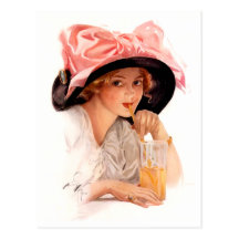 Harrison Fisher: Refreshment Post Cards