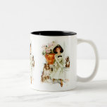 Harrison Fisher: Woman with three Dogs Mugs