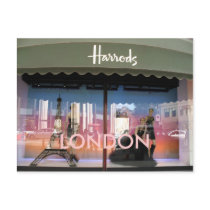 Harrods London postcard