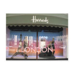 Harrods London postcard