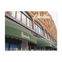 Harrods London postcard