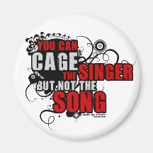 Harry Belafonte Quote (Colour) Magnets