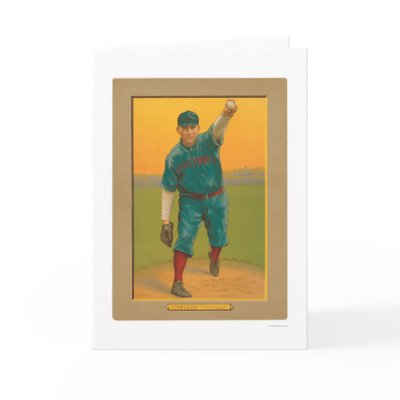 Harry Coveleski Reds Baseball 1911 Greeting Card by lc_baseball