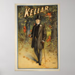 Harry Kellar Magician Advertising Poster