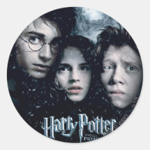 Harry Potter Movie Poster Round Sticker