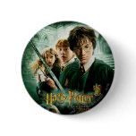 Harry Potter Ron Hermione Dobby Group Shot buttons