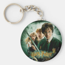 Harry Potter Ron Hermione Dobby Group Shot Key Chain