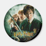 Harry Potter Ron Hermione Dobby Group Shot Refrigerator Magnet