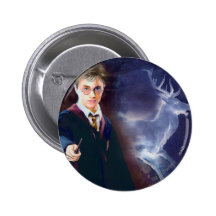 Harry Potter's Stag Patronus Pinback Buttons